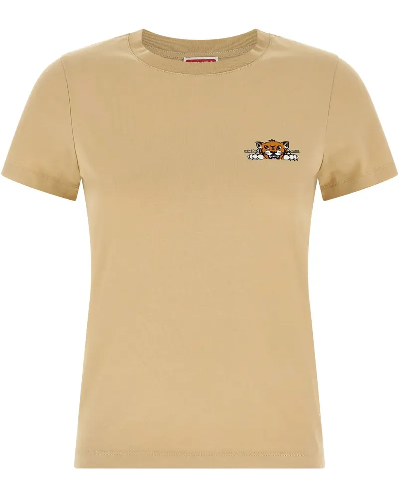 Kenzo Happy Tiger T-Shirt - Nude Nude