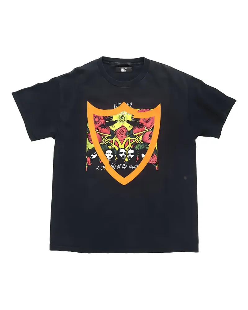 HTC Hollywood Trading Company T-Shirt mit Incubus-Print - Schwarz Schwarz