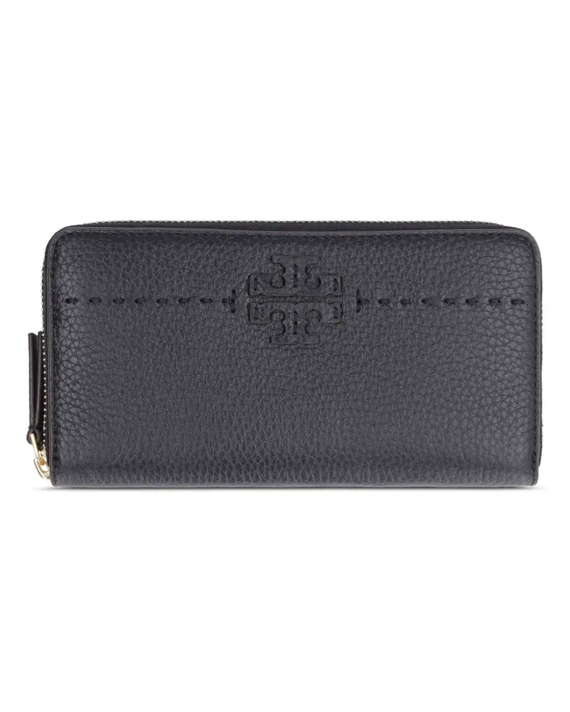 Tory Burch McGraw' Portemonnaie - Schwarz Schwarz