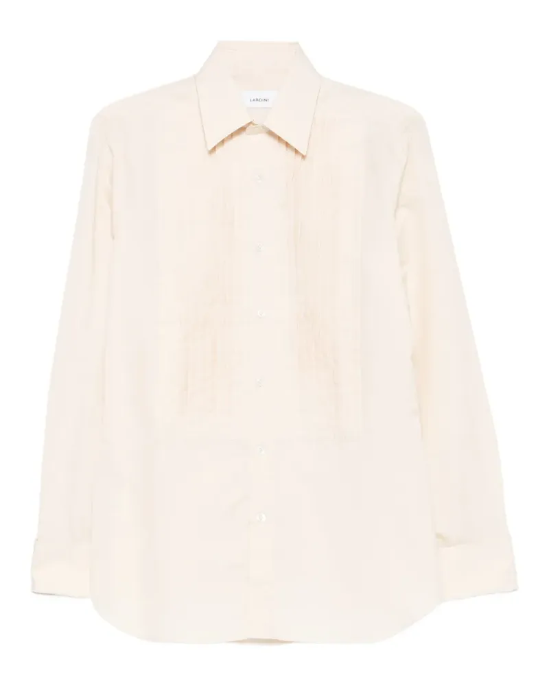 LARDINI Paethos textured shirt - Nude Nude