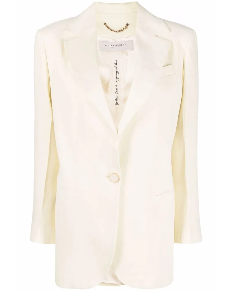 Golden Goose Journey Blazer Gelb