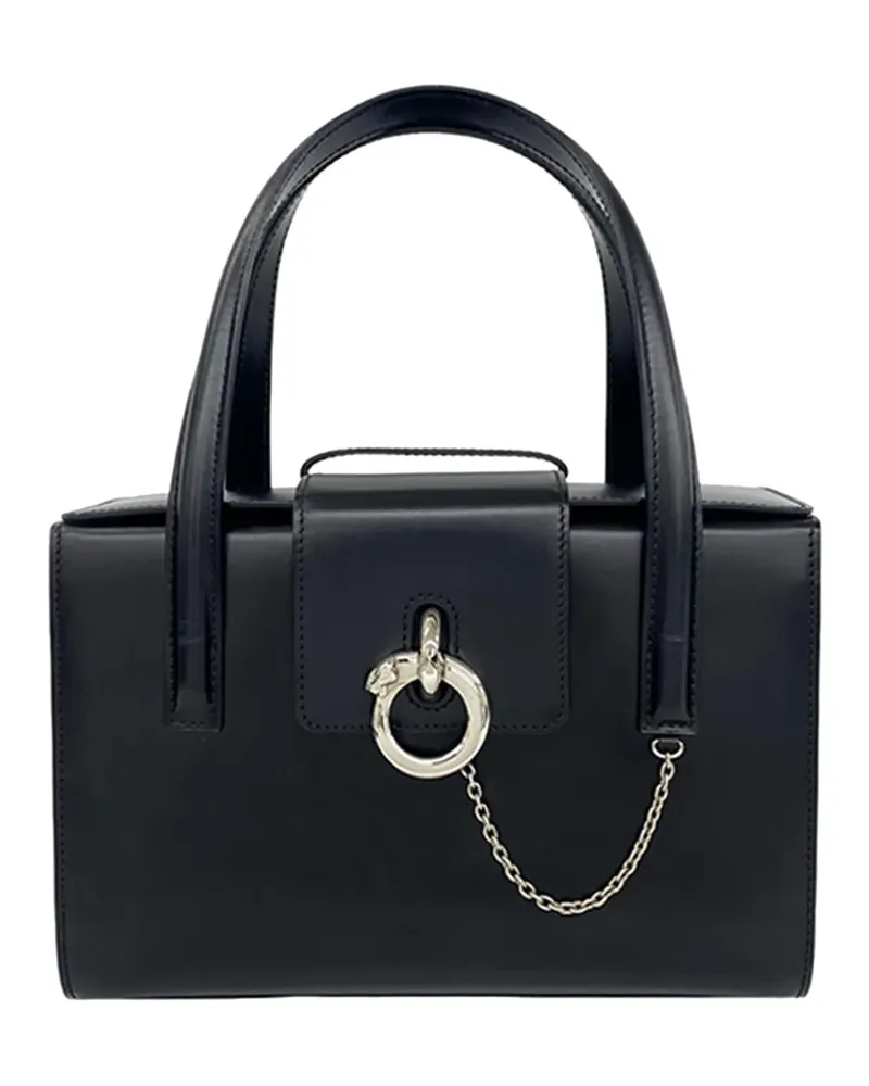 Cartier 2010-2026 Panthere Handtasche aus Leder - Schwarz Schwarz