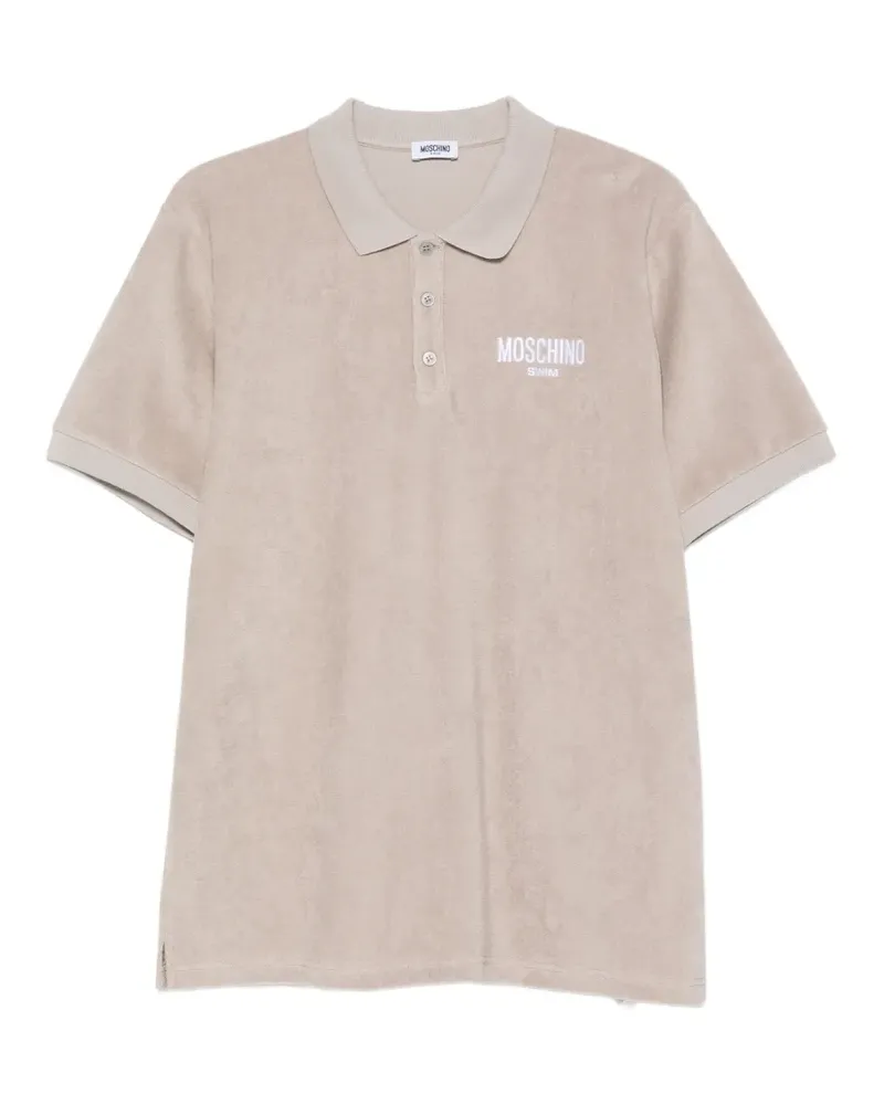 Moschino buttoned polo shirt - Nude Nude