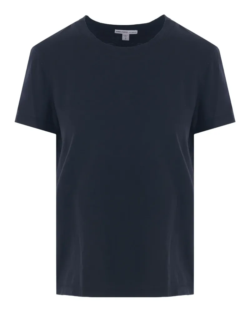 James Perse Klassisches T-Shirt - Blau Blau