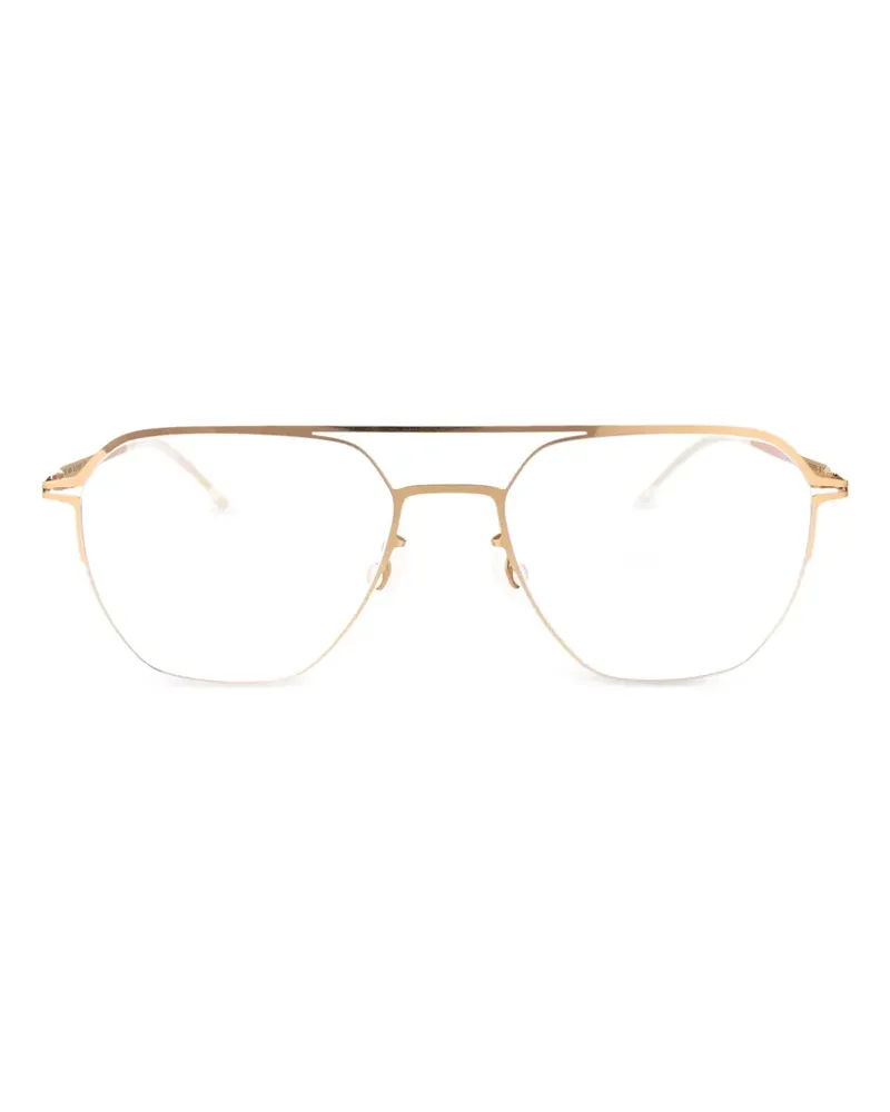 Mykita Imba Brille mit geometrischem Gestell - Gold Gold
