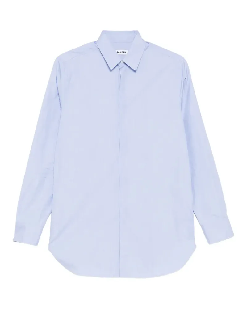 Jil Sander Fil-à-Fil shirt - Blau Blau