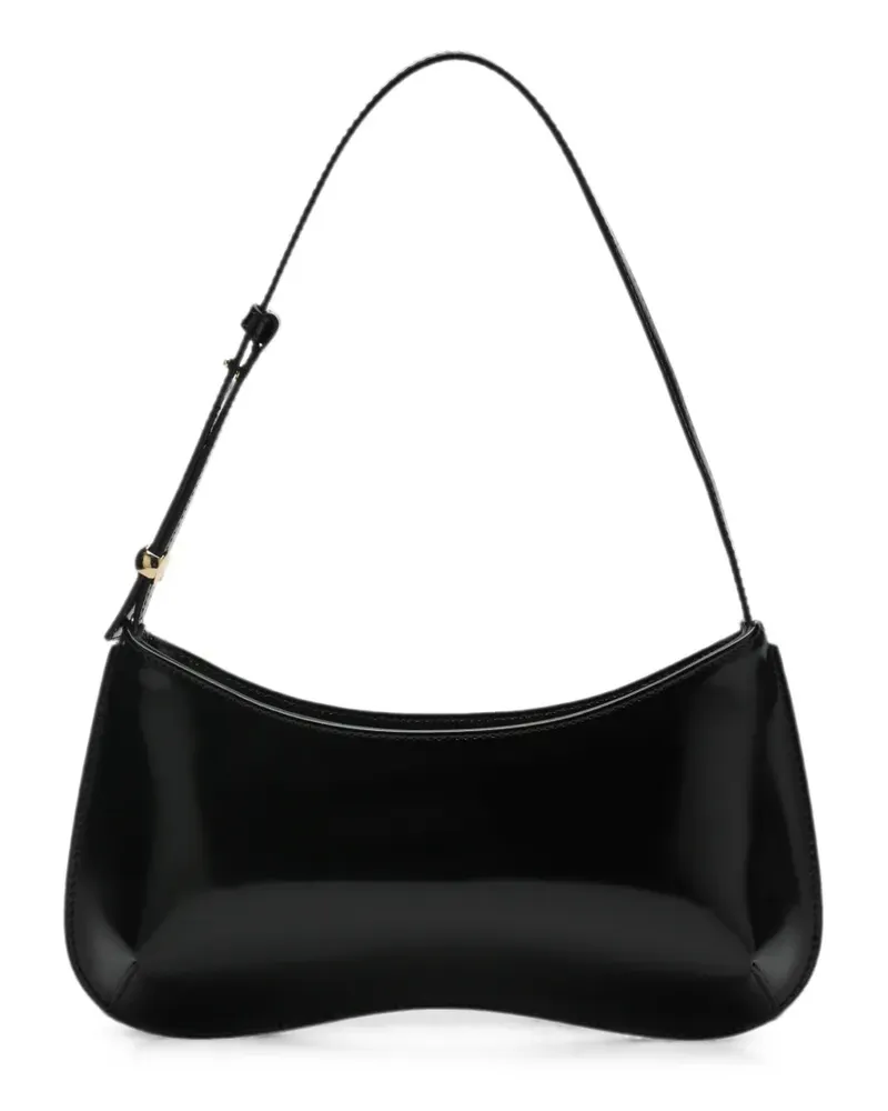 Jacquemus Le Bisou Schultertasche - Schwarz Schwarz