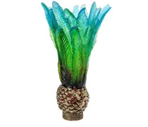 x Emilio Robba Prestige Palm Beach Vase - Blau