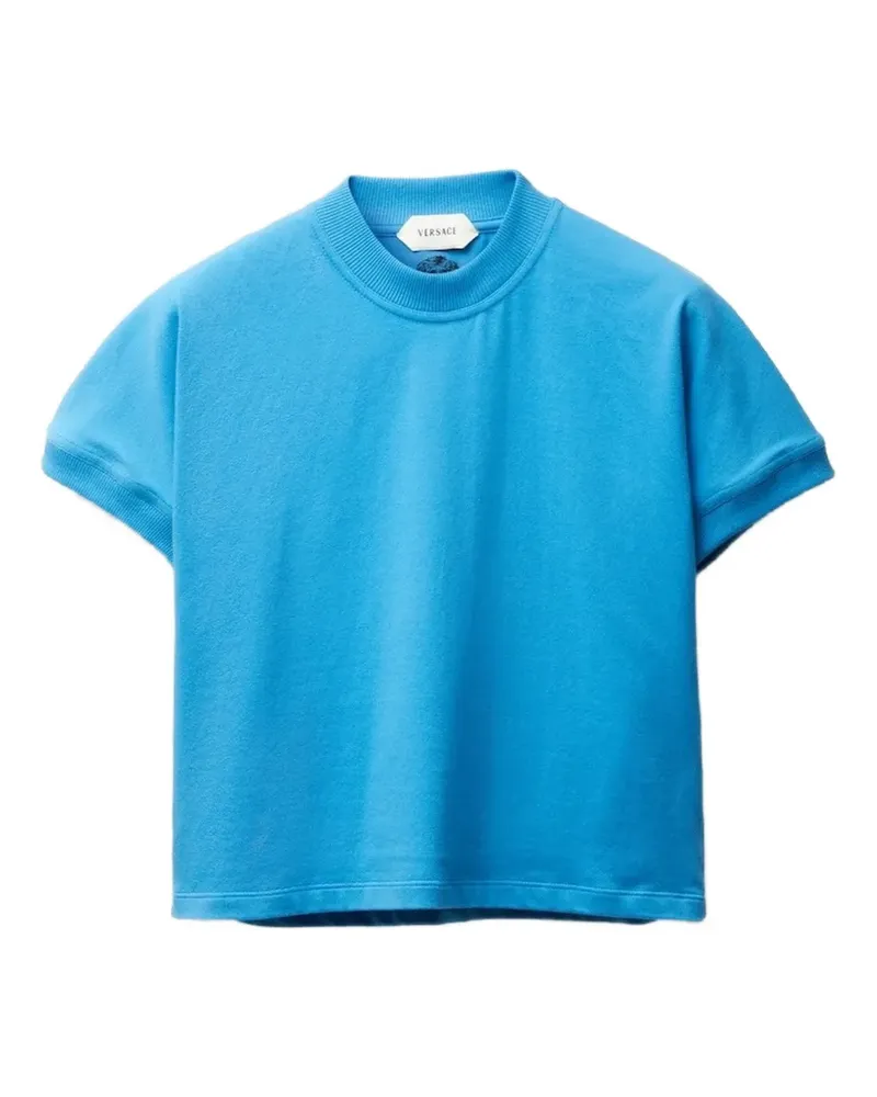 Versace Kurzärmeliges Oberteil - Blau Blau