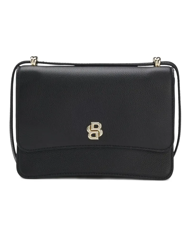 HUGO BOSS Umhängetasche mit Logo-Schild - Schwarz Schwarz
