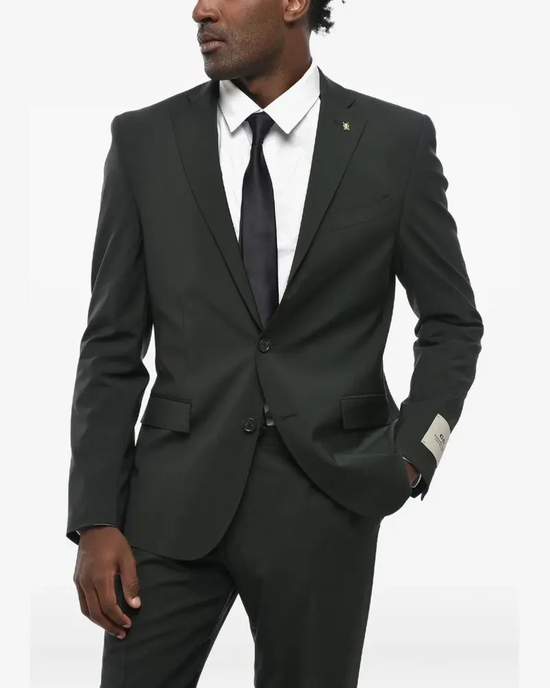 Corneliani single-breasted wool suit - Braun Braun