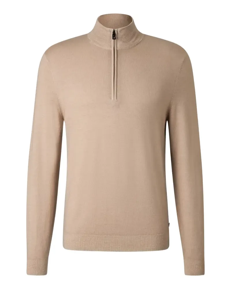 Bogner Ouri Pullover mit Reißverschluss - Nude Nude