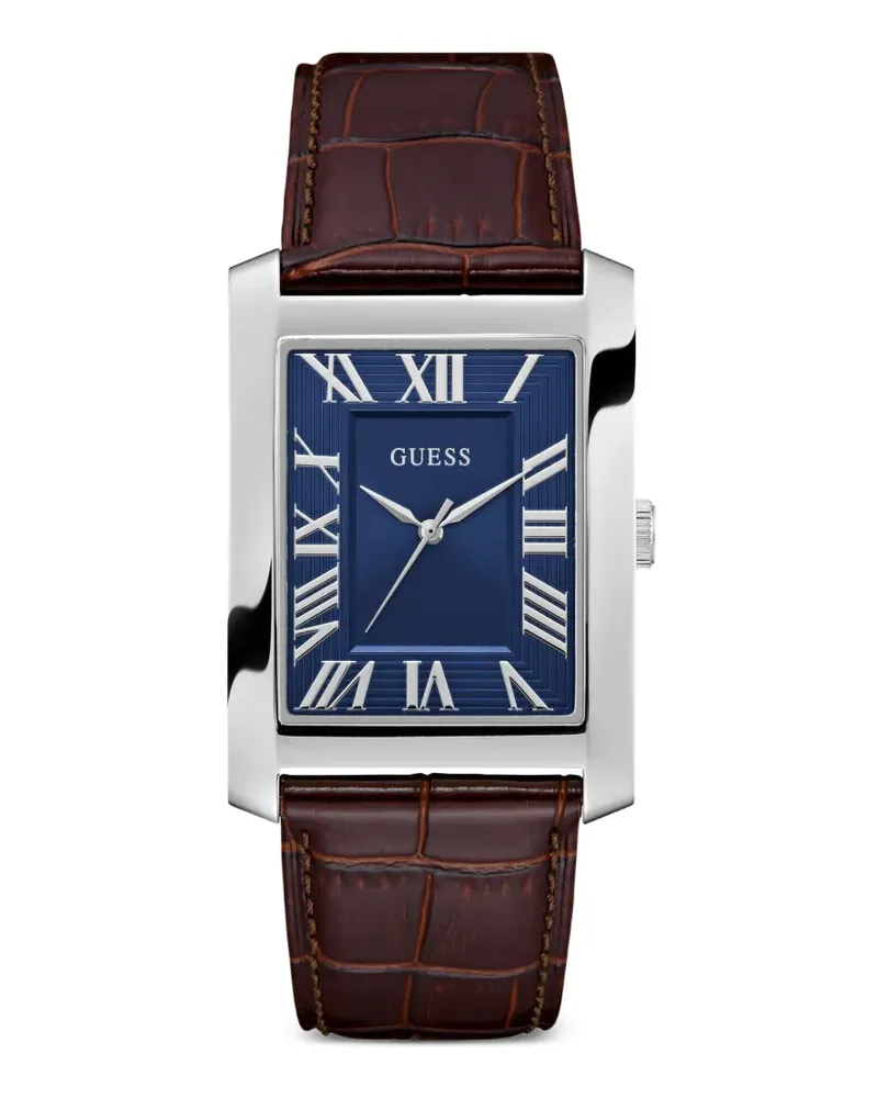 Guess Eckige Armbanduhr 34mm - Blau Blau