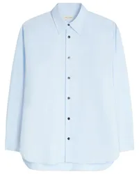 Dries van Noten Langärmeliges Hemd Blau