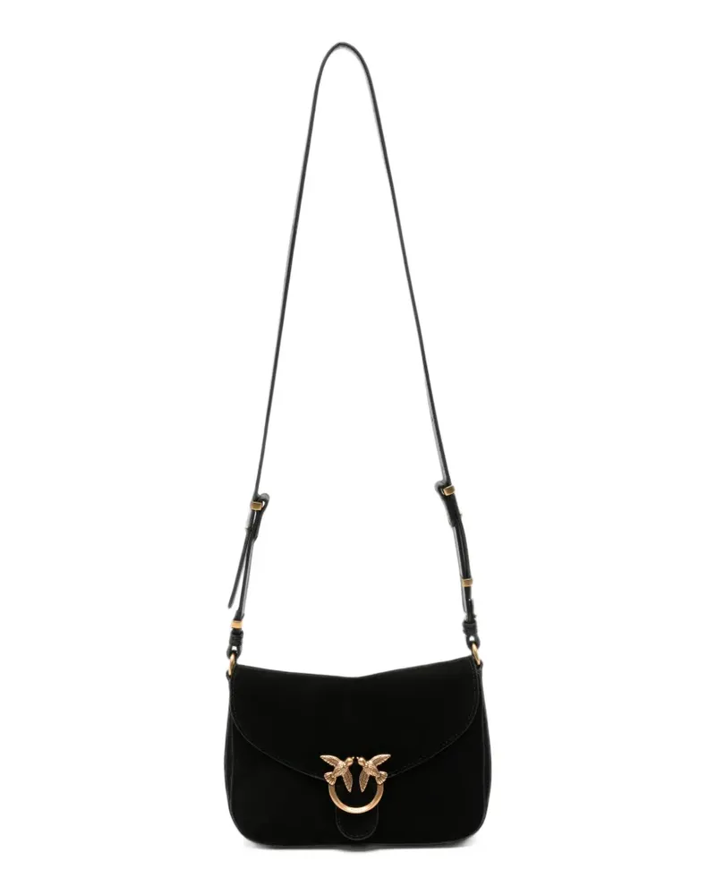 Pinko Mini Love Schultertasche - Schwarz Schwarz