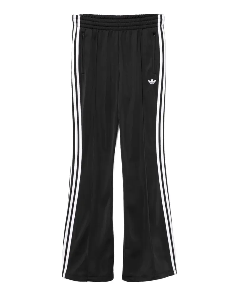 adidas Gestreifte Schlaghose - Schwarz Schwarz