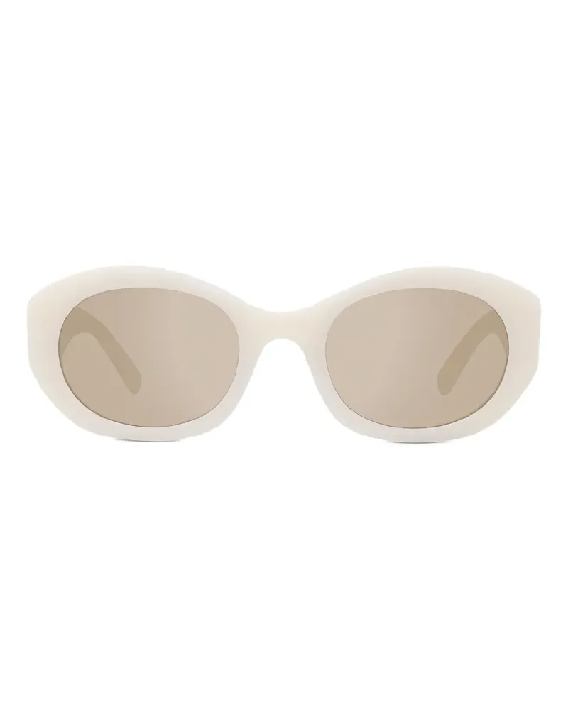 Givenchy Sonnenbrille mit rundem Gestell - Nude Nude