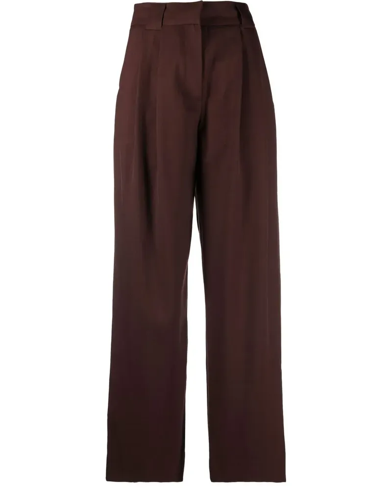REJINA PYO Freya Hose mit hohem Bund - Nude Nude