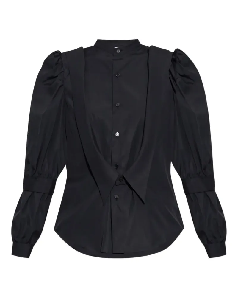 Noir Kei Ninomiya Klassisches Hemd - Schwarz Schwarz