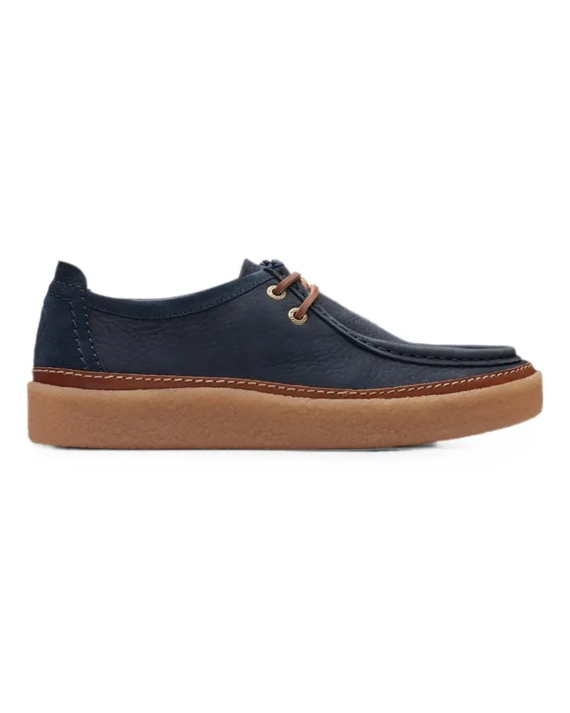 Clarks Clarkwood Moc lace-up Derby shoes - Blau Blau