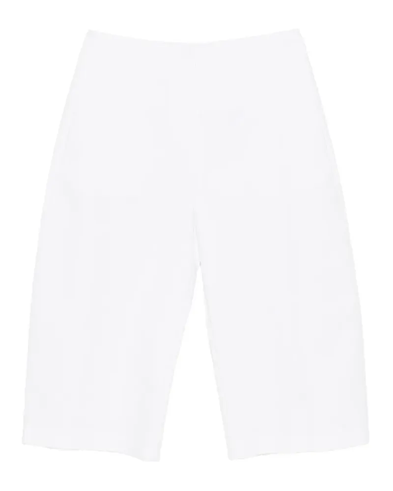 AMOMENTO Hose mit eingefassten Taschen - Weiß Weiß