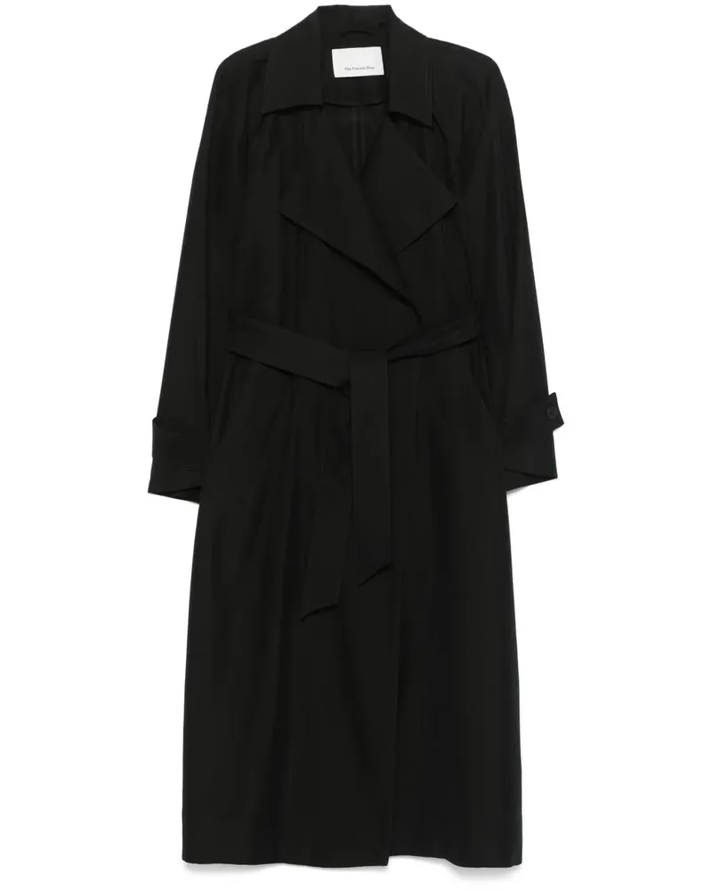 FRANKIE Shop Astoria Trenchcoat - Schwarz Schwarz