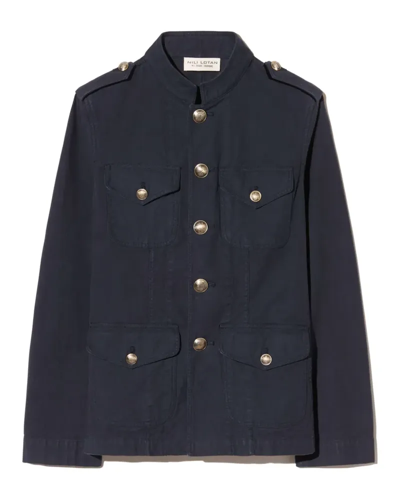 Nili Lotan Raymond button-up jacket - Blau Blau