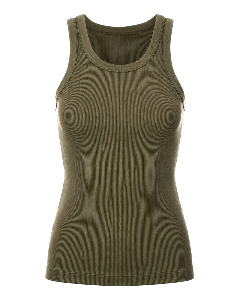 Vince Geripptes Tanktop - Grün Grün