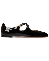 Bally Ballerinas aus Lackleder Schwarz