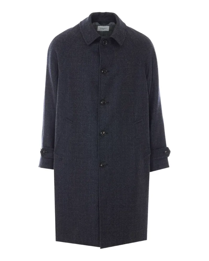 CIRCOLO 1901 button-up raglan-sleeve coat - Blau Blau
