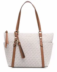 Michael Kors Voyager Handtasche mit Logo Nude