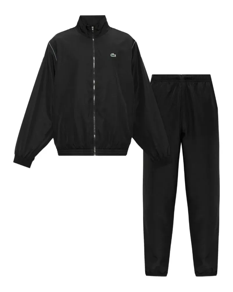 Lacoste Jogginganzug mit Logo-Patch - Schwarz Schwarz