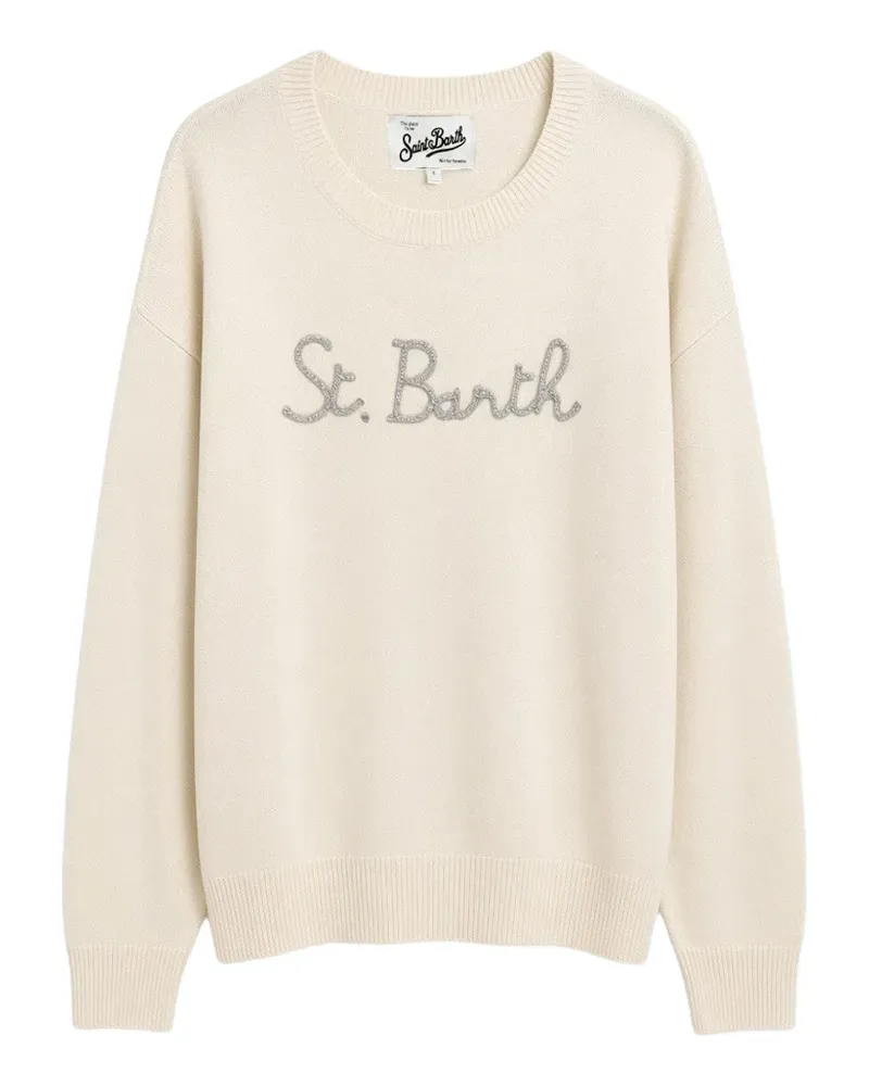 MC2 Saint Barth St. Barth embroidered sweater - Nude Nude