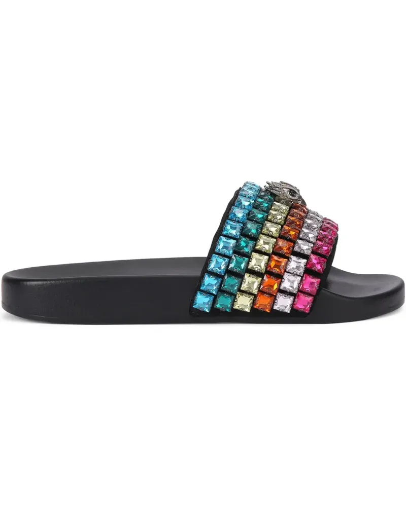 Kurt Geiger Meena Eagle Pantoletten - Schwarz Schwarz