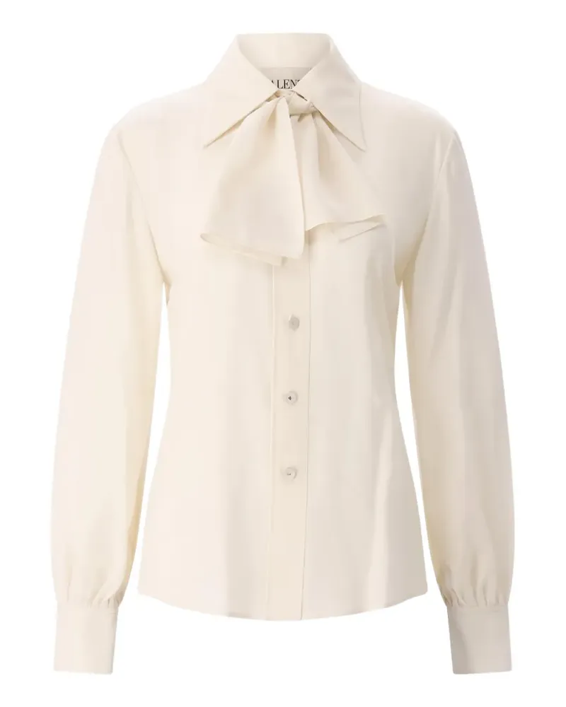 Valentino Garavani crepe de chine shirt - Nude Nude