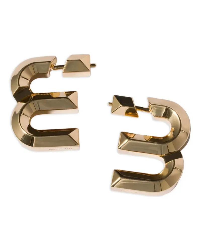 Miu Miu metal earrings - Gold Gold