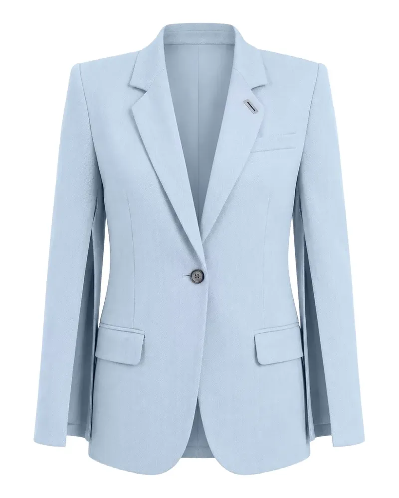 Barbara Bui slit-sleeve blazer - Blau Blau