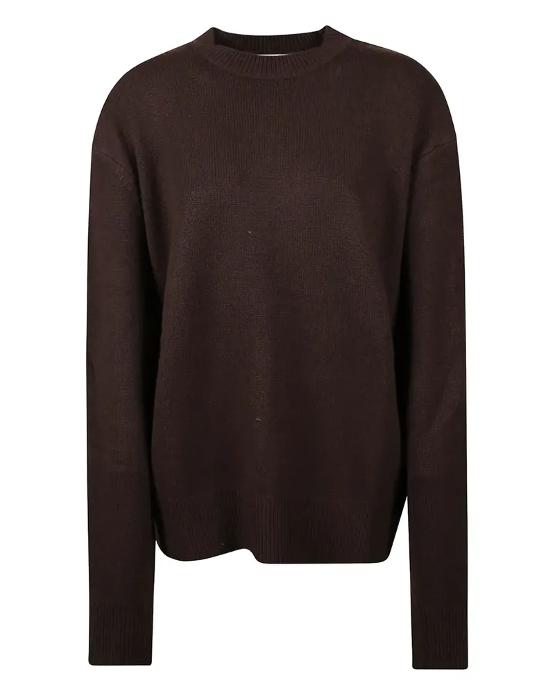 FRANKIE Shop Wattierter Rafaela Pullover - Braun Braun