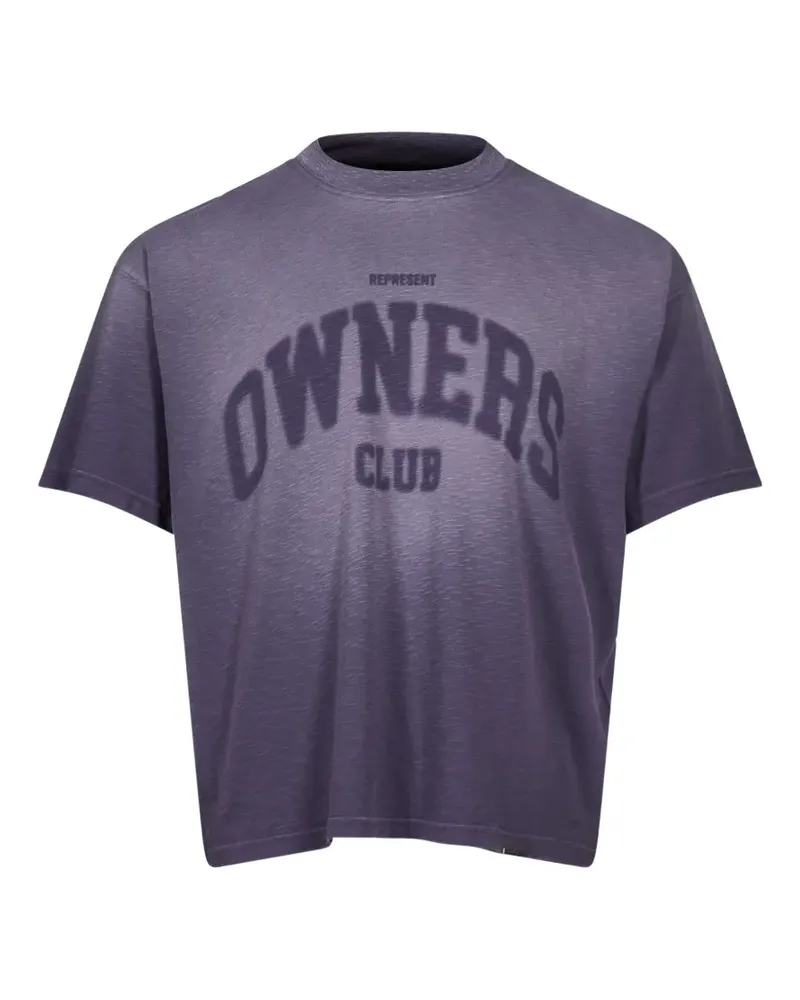 REPRESENT T-Shirt mit "Owners Club"-Print - Violett Violett