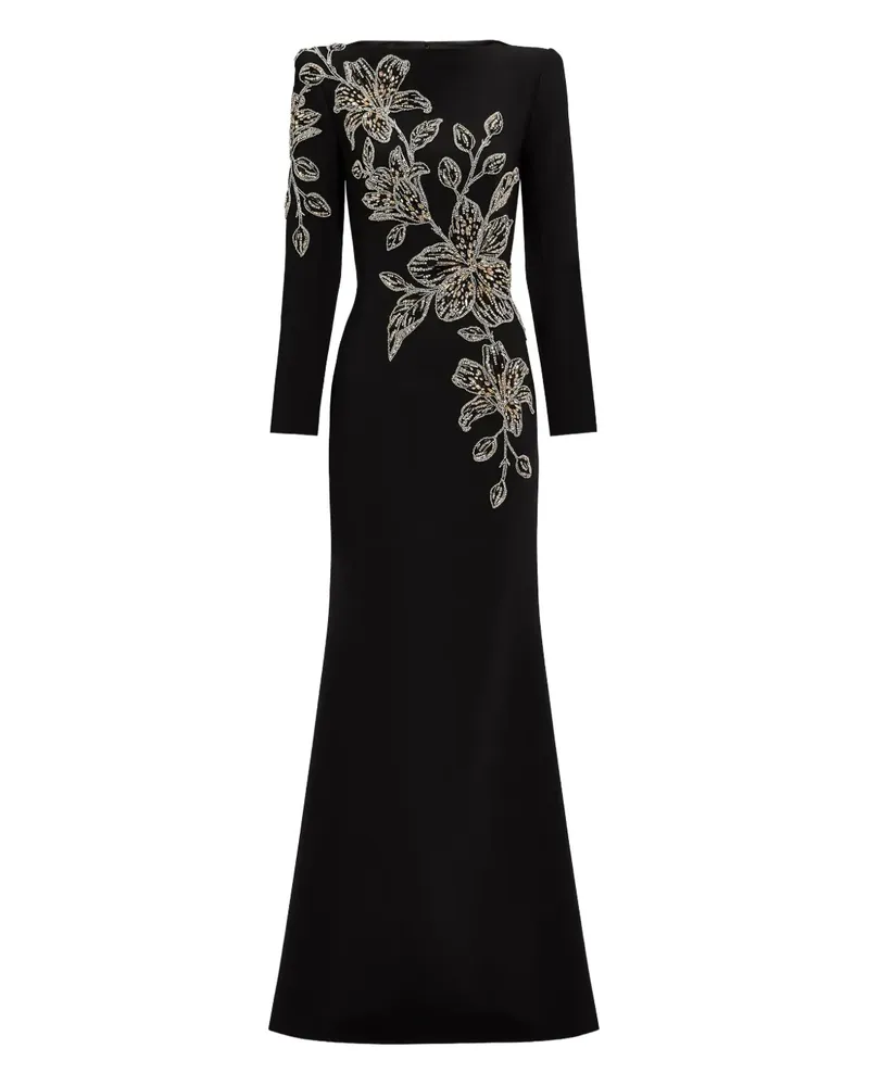 Jenny Packham Slipper Orchid Kleid - Schwarz Schwarz
