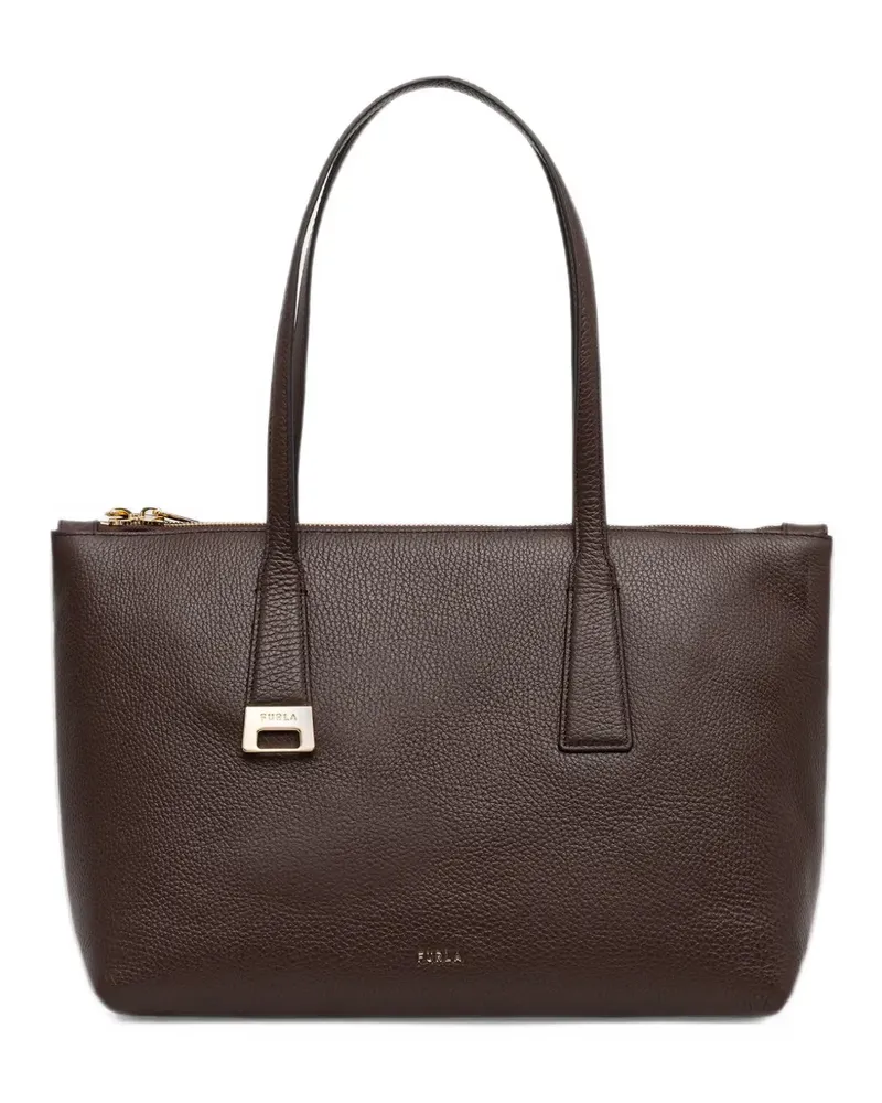 Furla Handtasche aus gekörntem Leder - Braun Braun