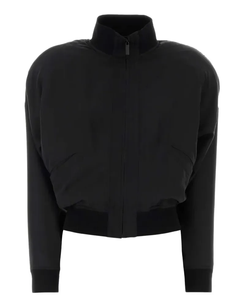 Gucci high-neck bomber jacket - Schwarz Schwarz