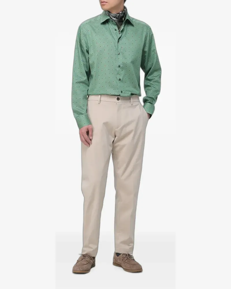 Etro paisley-print shirt - Grün Grün