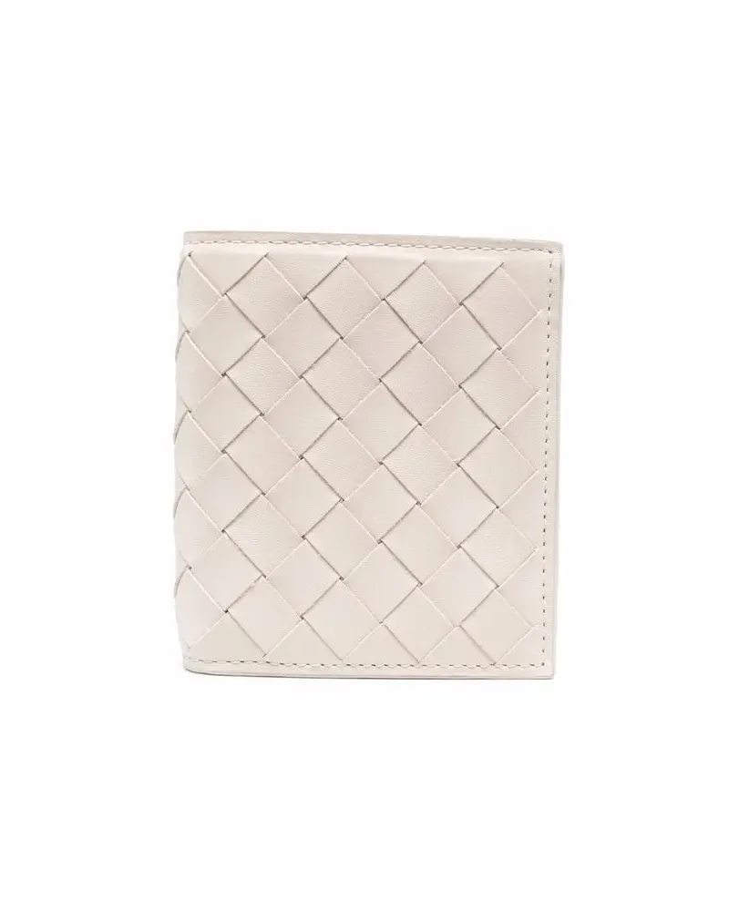 Officine Creative Italia Poche 111 Portemonnaie mit Webmuster - Nude Nude