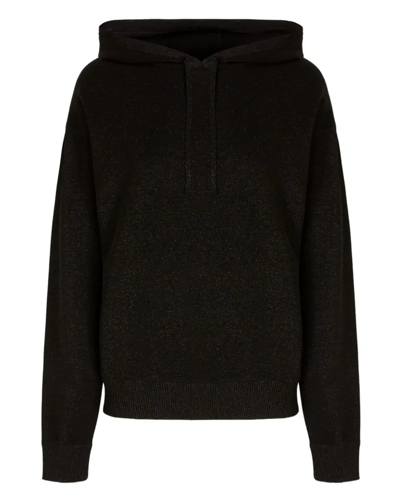 Missoni Hoodie mit Metallic-Garn - Schwarz Schwarz
