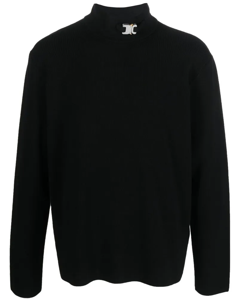 1017 ALYX 9SM Klassischer Rollkragenpullover - Schwarz Schwarz