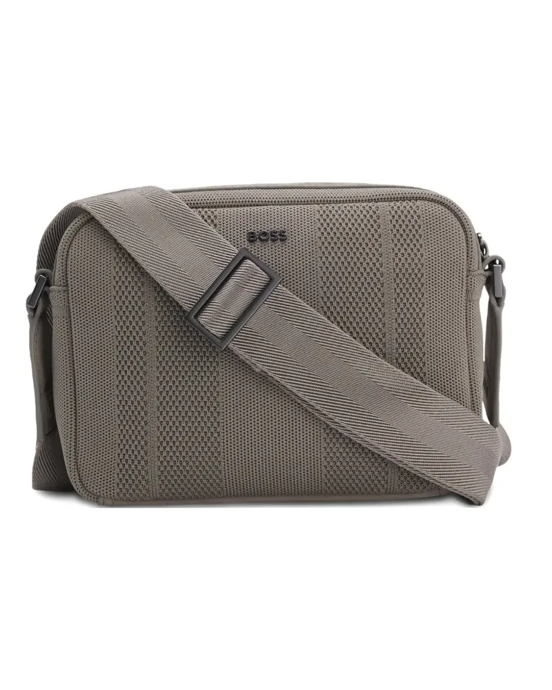 HUGO BOSS x Aston Martin Kuriertasche mit Logo - Nude Nude