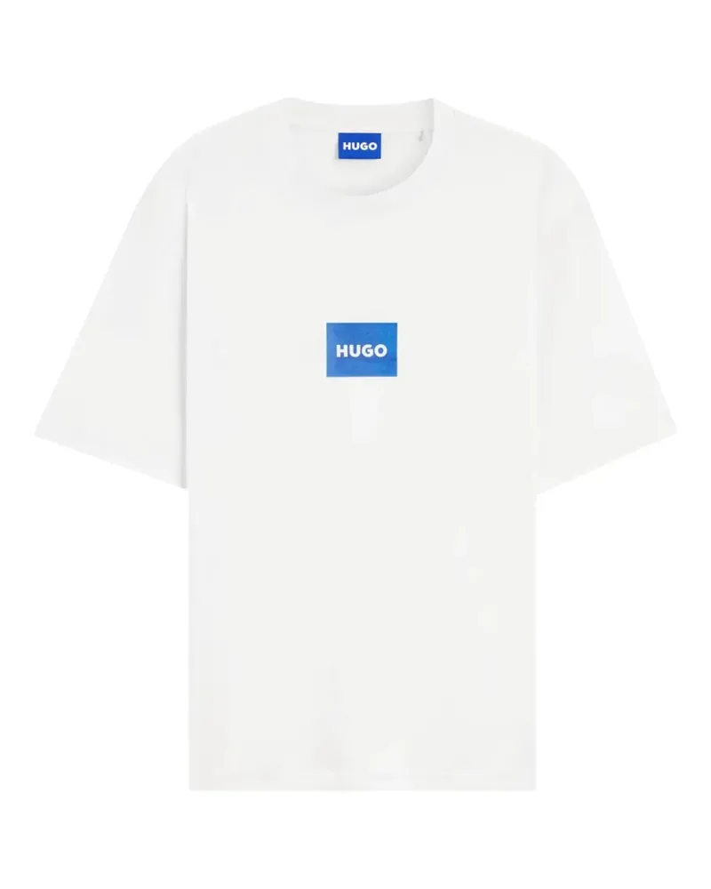 HUGO BOSS Nayonix T-Shirt mit Logo-Print - Weiß Weiß
