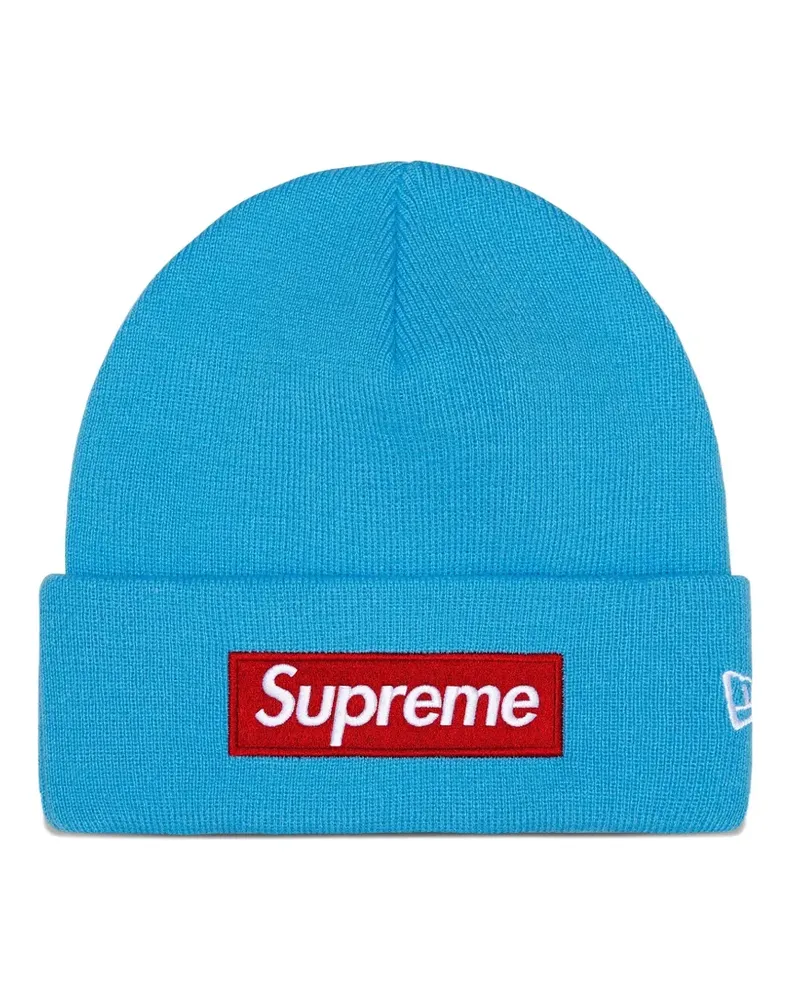 Supreme Being x New Era Beanie mit S-Logo - Blau Blau