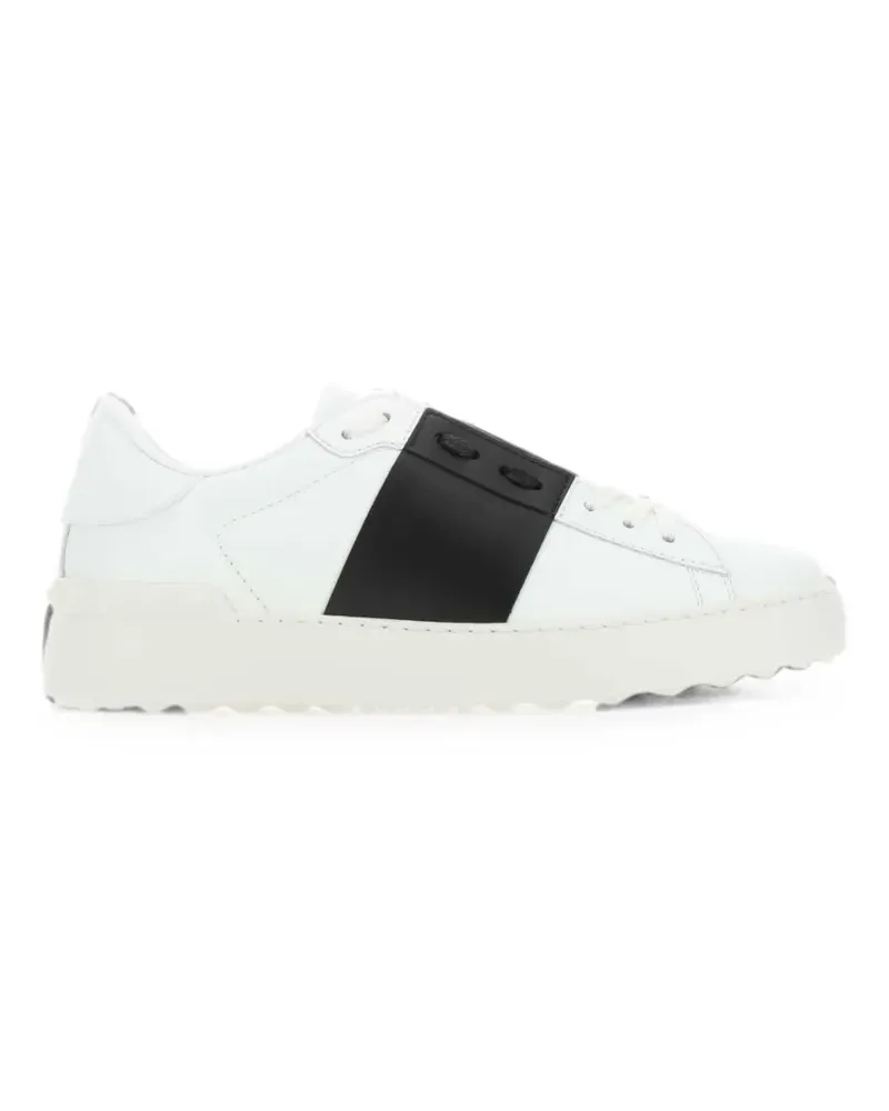 Valentino Garavani Open leather sneakers - Weiß Weiß